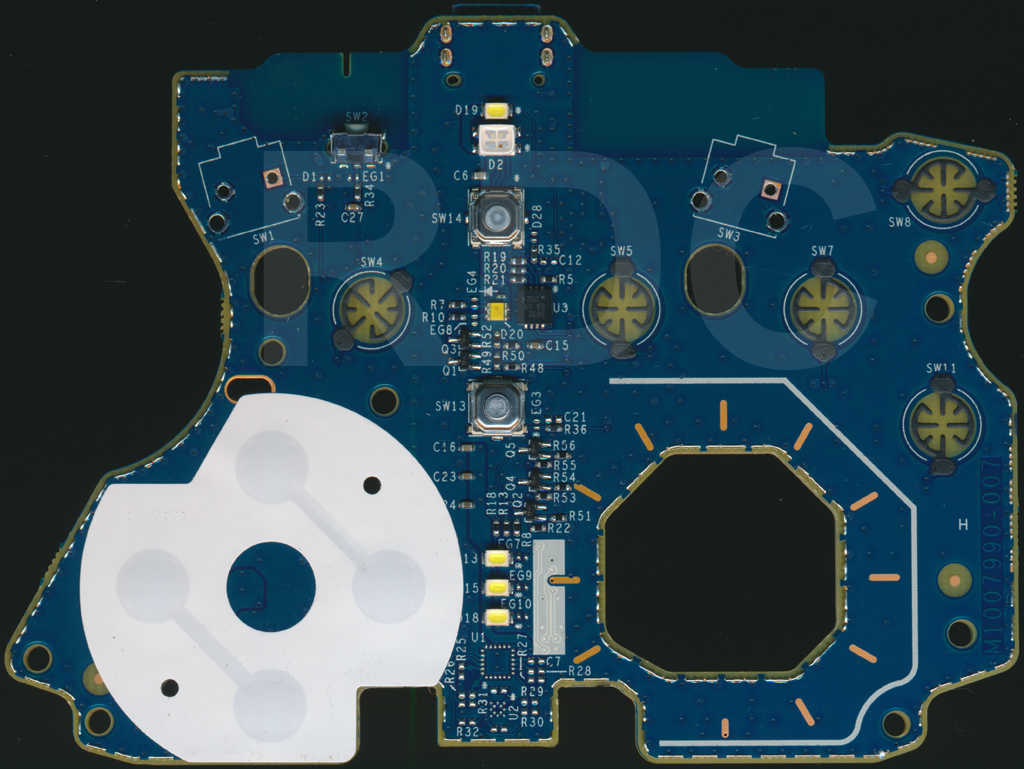 XB1 Controller PCB Scans, Traces And Info - 1797 "Elite Series 2"